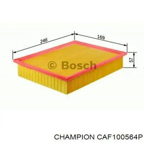 7786184 Fiat/Alfa/Lancia filtro de aire