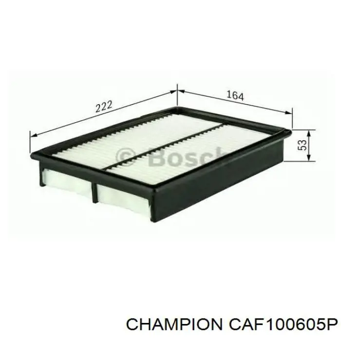 CAF100605P Champion filtro de aire