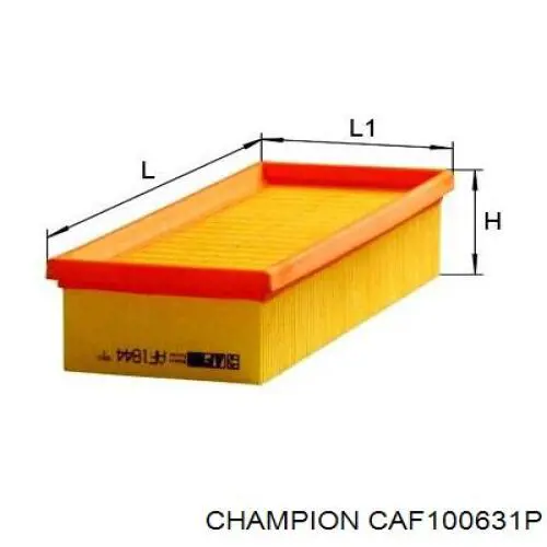 CAF100631P Champion filtro de aire