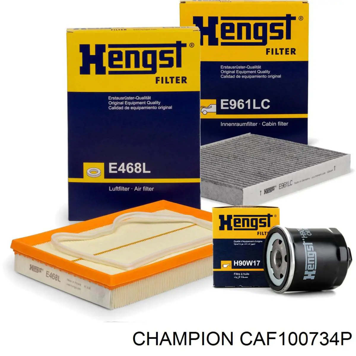 CAF100734P Champion filtro de aire