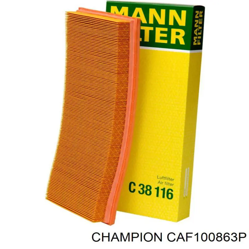 CAF100863P Champion filtro de aire
