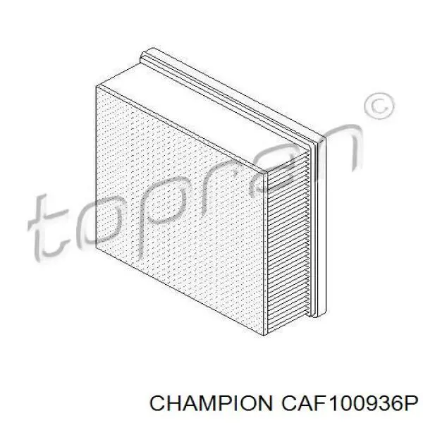 CAF100936P Champion filtro de aire