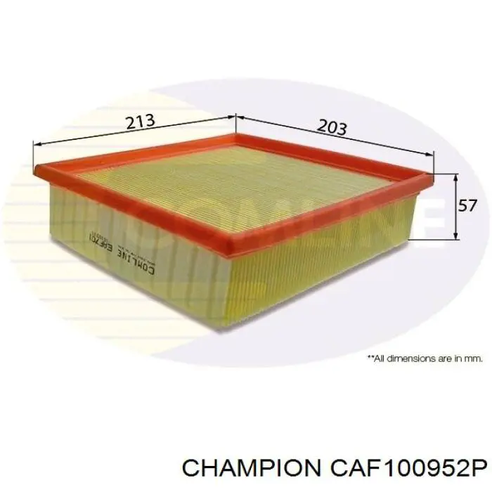 SKAF0060124 Market (OEM) Filtro de aire de motor