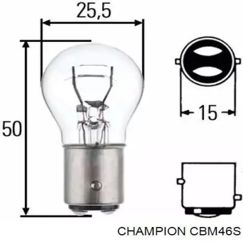 Bombilla CBM46S Champion