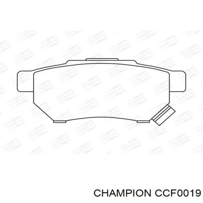 CCF0019 Champion filtro habitáculo