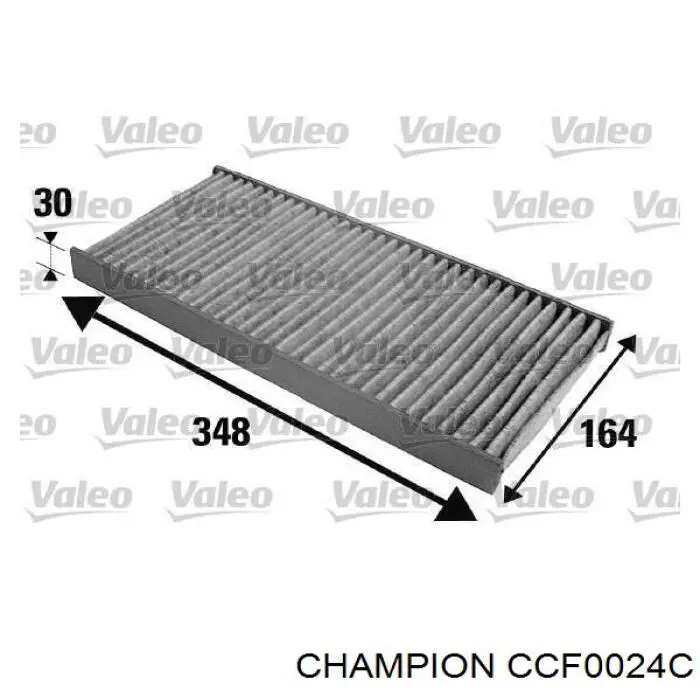 CCF0024C Champion filtro habitáculo