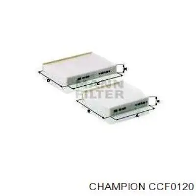 CCF0120 Champion filtro habitáculo