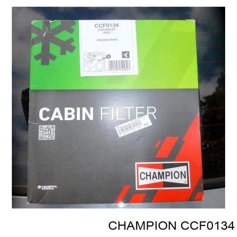 Comprar CCF0134 Champion Filtro de aire del habitáculo