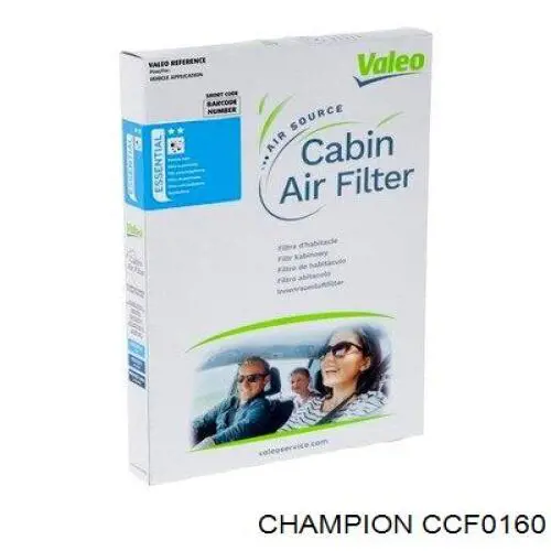 CCF0160 Champion filtro habitáculo