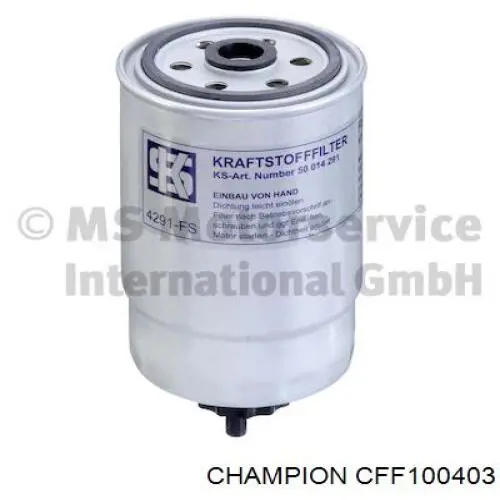 CFF100403 Champion filtro combustible