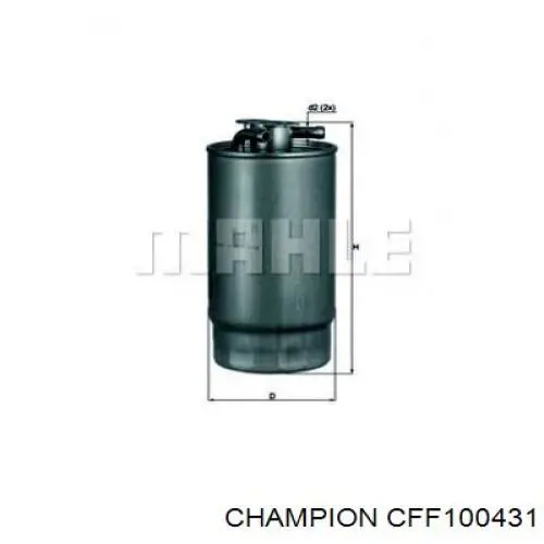 Comprar 93171658 Opel Filtro diesel