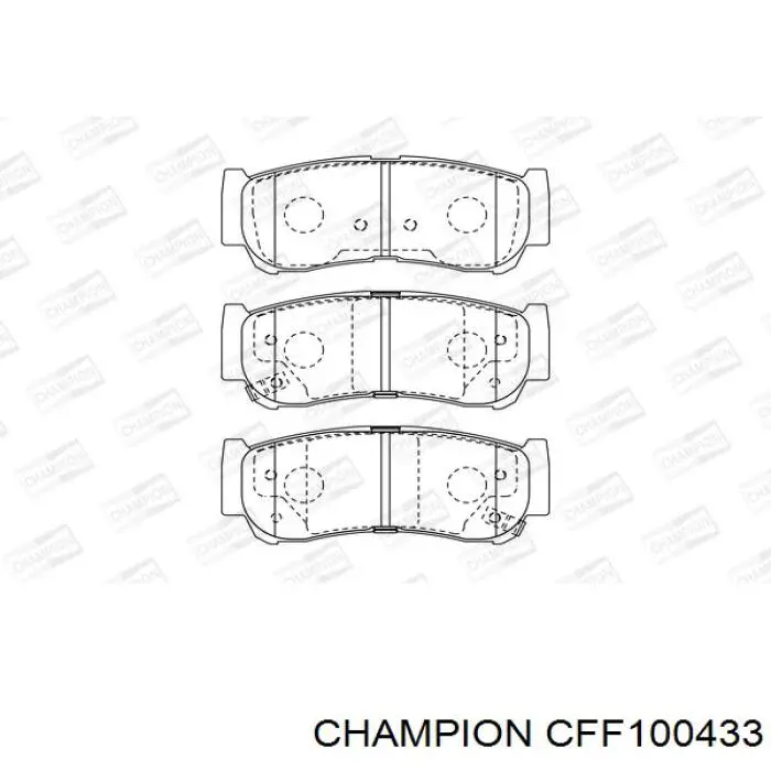 CFF100433 Champion filtro combustible