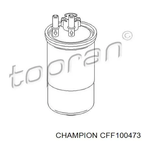 CFF100473 Champion filtro combustible
