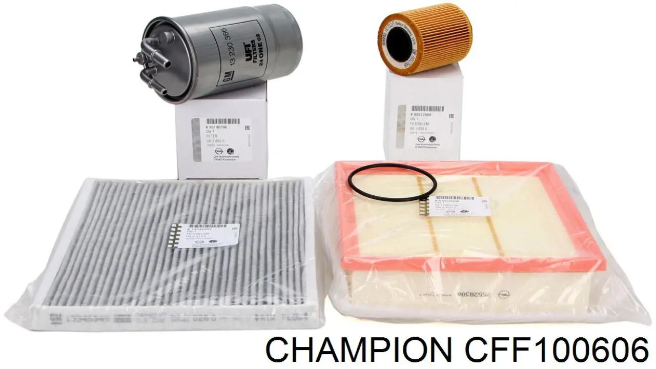 CFF100606 Champion filtro de combustible