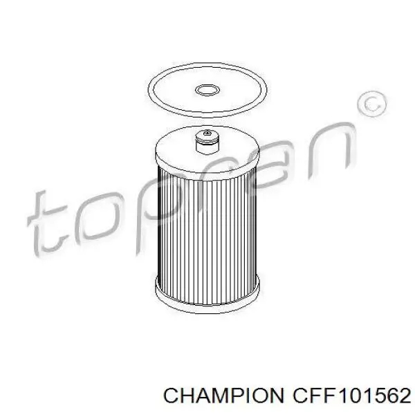 1115000 Diesel Technic Filtro de gasolina