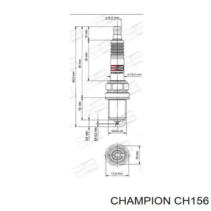 Bujías incandescentes Champion CH156 precio, desde 14,00 EUR