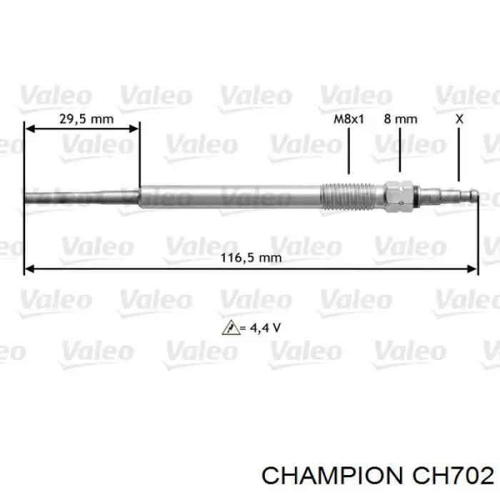 Bujías incandescentes Champion CH702 precio, desde 11,87 EUR