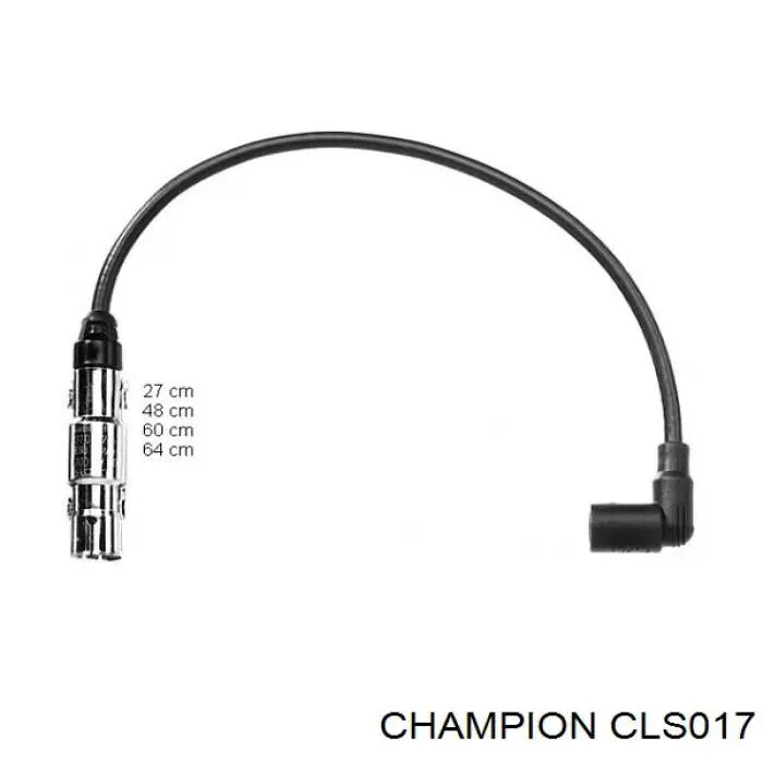 Juego de cables de bujias Champion CLS017 precio, desde 55,75 EUR