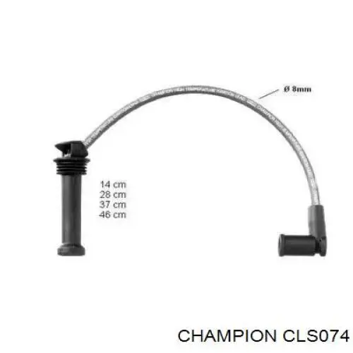 Juego de cables de bujias Champion CLS074 precio, desde 30,27 EUR