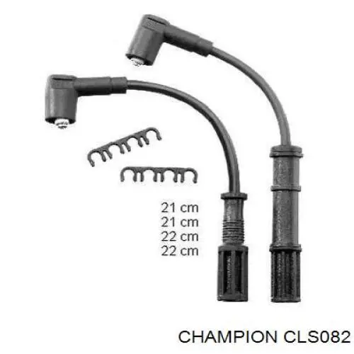 CLS082 Champion cable de encendido, cilindro №3