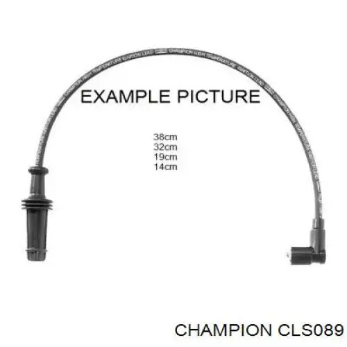CLS089 Champion cables de bujías