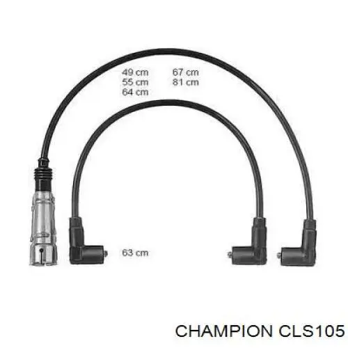 Cables de bujías 986356340 Bosch
