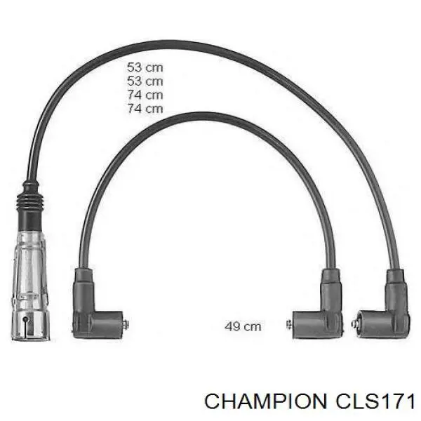 CLS171 Champion cables de bujías
