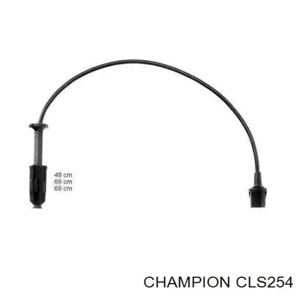 CLS254 Champion juego de cables de encendido