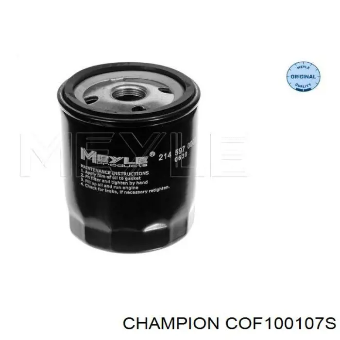 COF100107S Champion Filtro aceite
