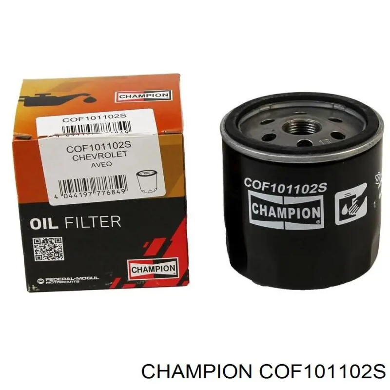 Portafiltro de aceite COF101102S Champion