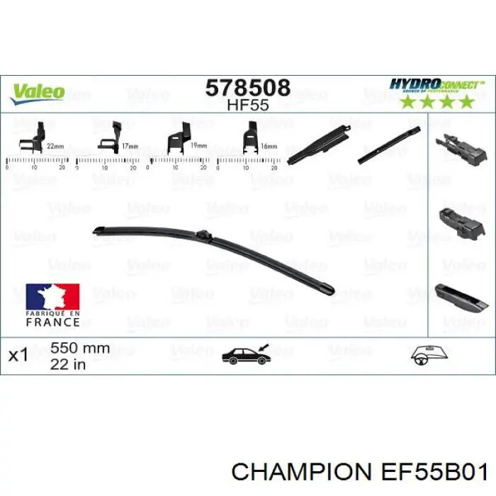 Escobilla del limpiaparabrisas del lado del conductor VAG 8J1955425A precio, desde 12,26 EUR