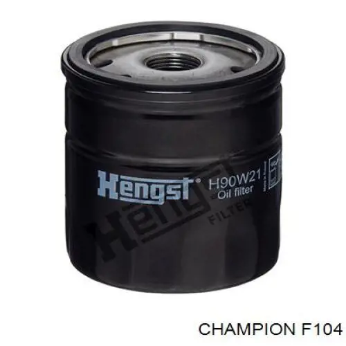 F104 Champion filtro de aceite