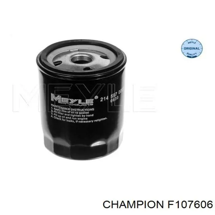 F107606 Champion filtro de aceite