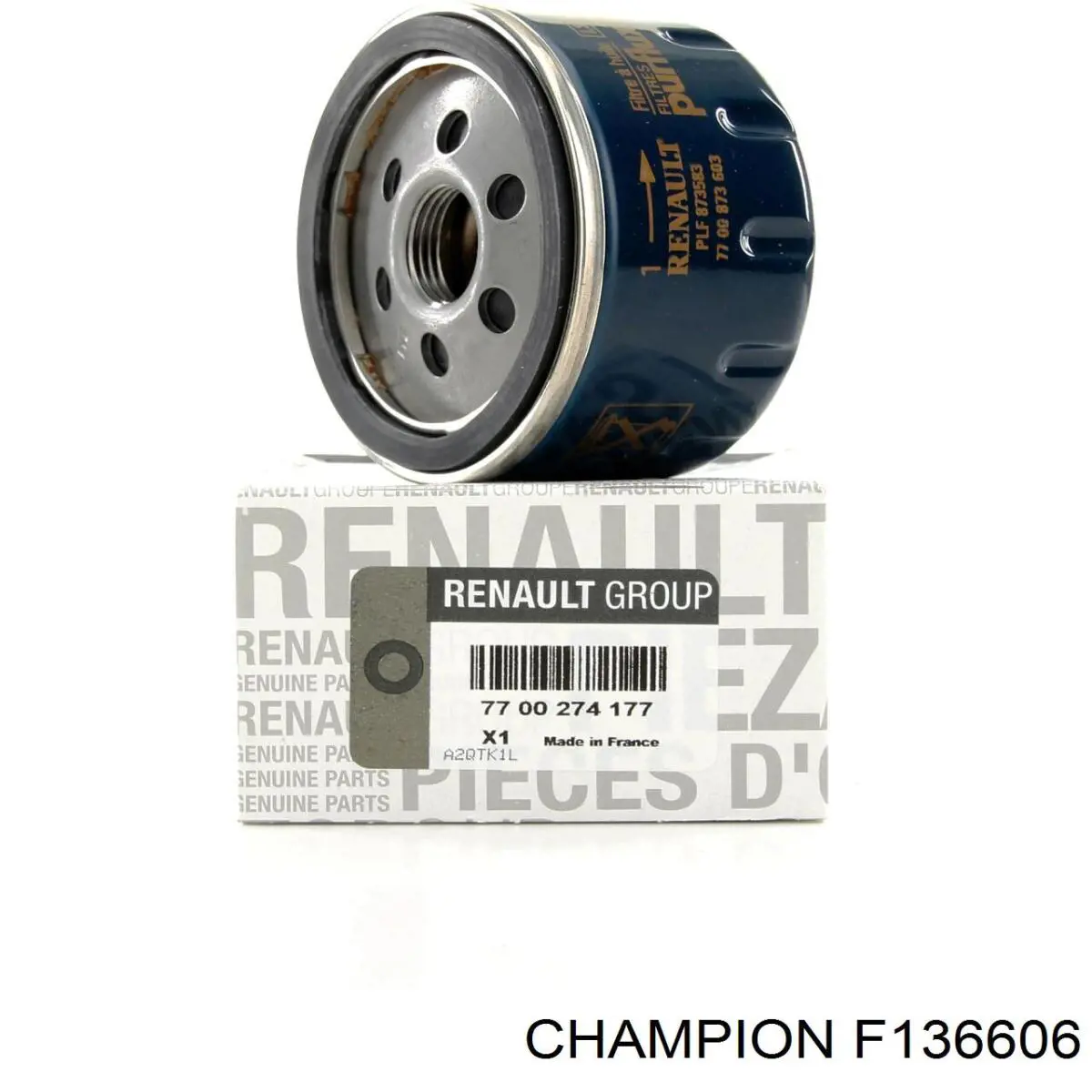 Filtro de aceite Renault Megane 1 LA0, LA1