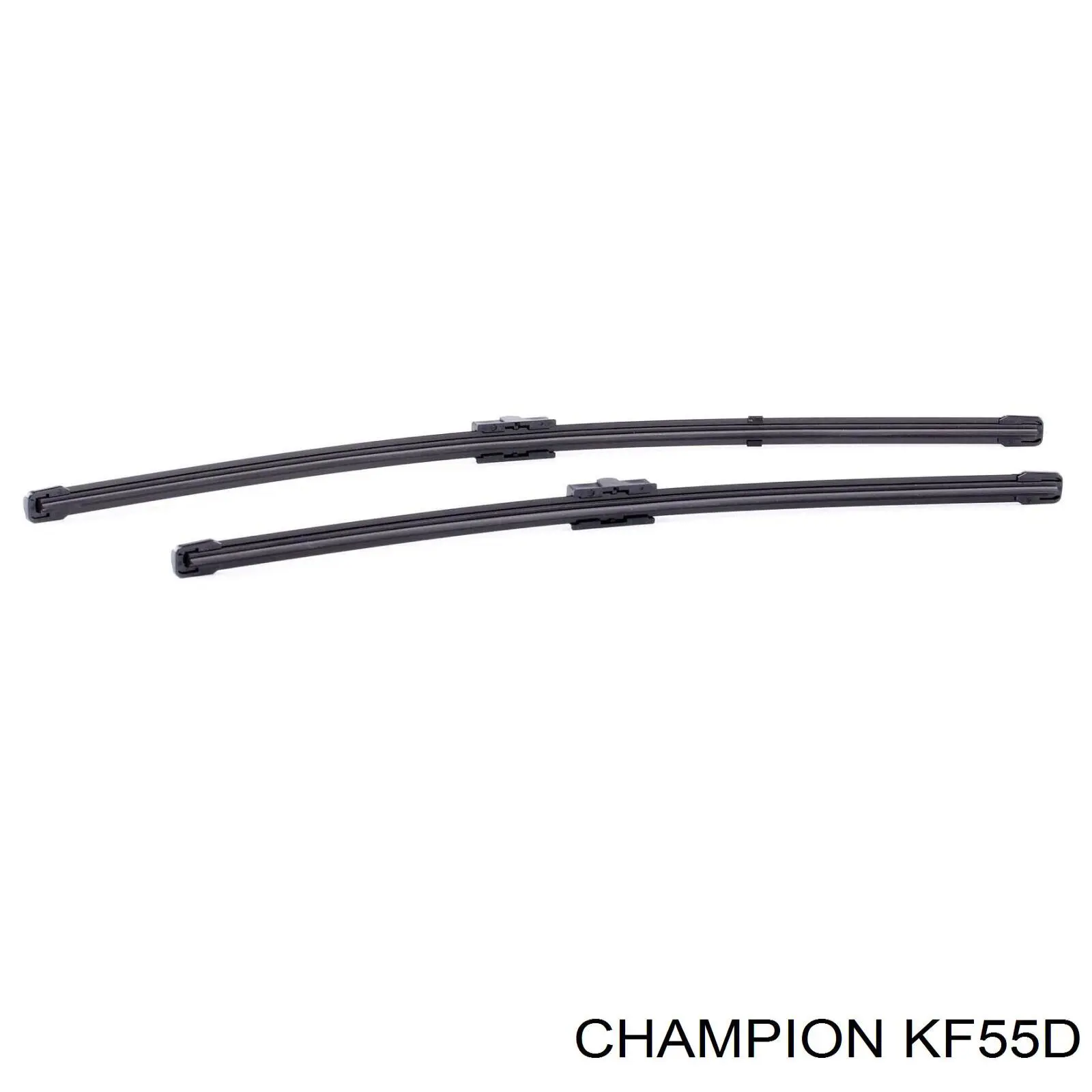 Comprar KF55D Champion Juego de escobillas de luna delantera, 2 piezas