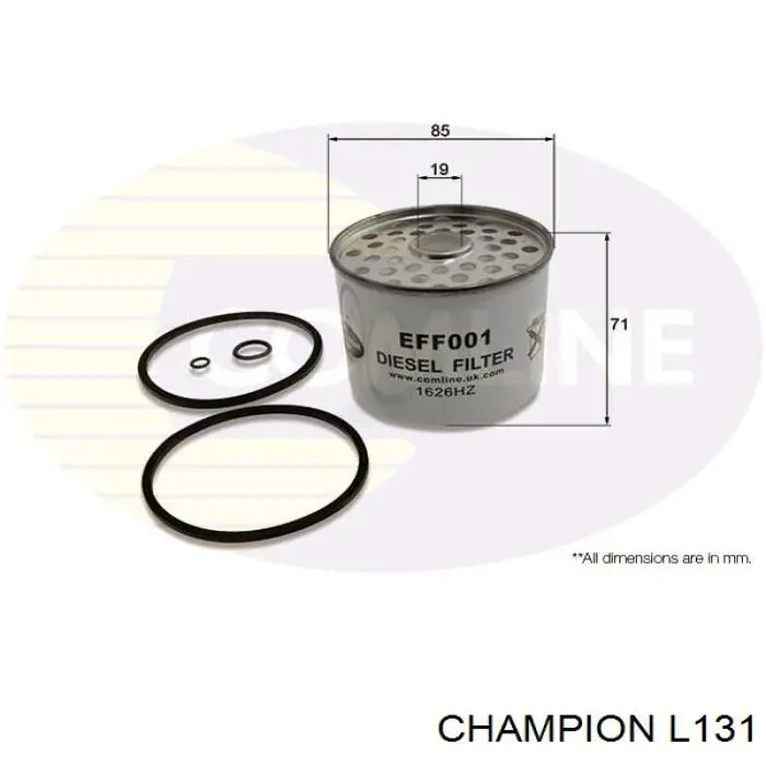 L131 Champion filtro combustible