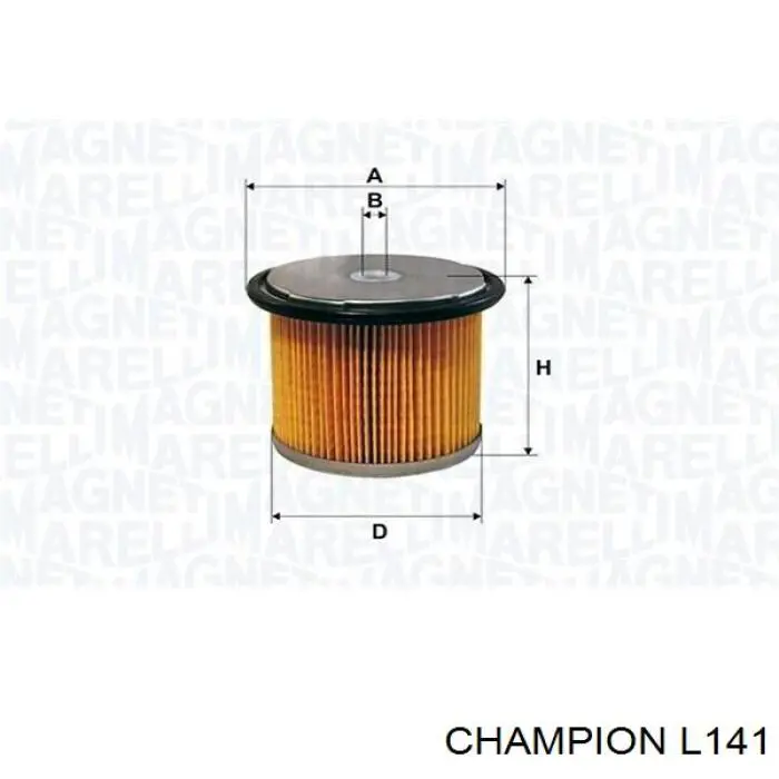 l141 Champion filtro combustible