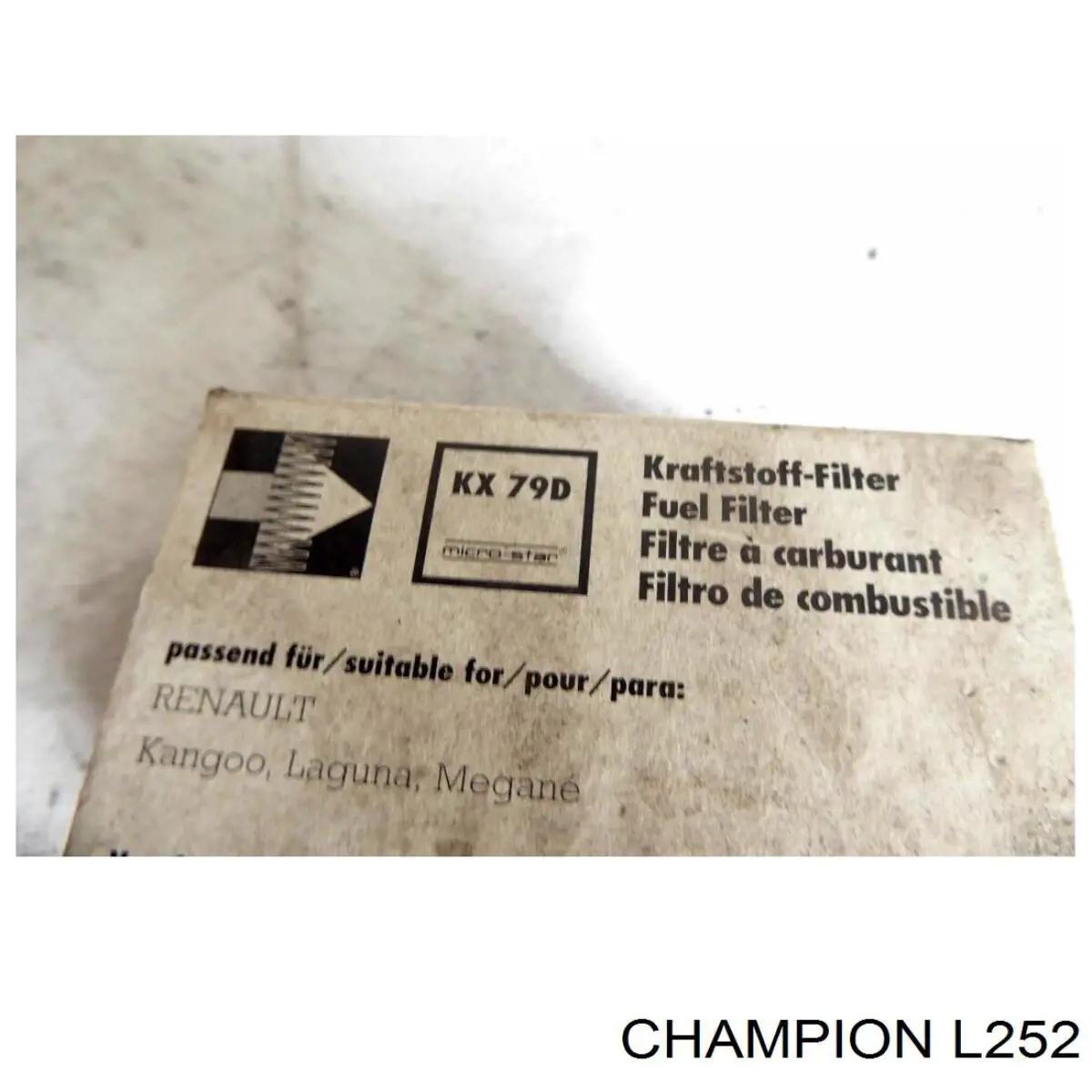 Filtro combustible Champion L252 precio, desde 5,24 EUR