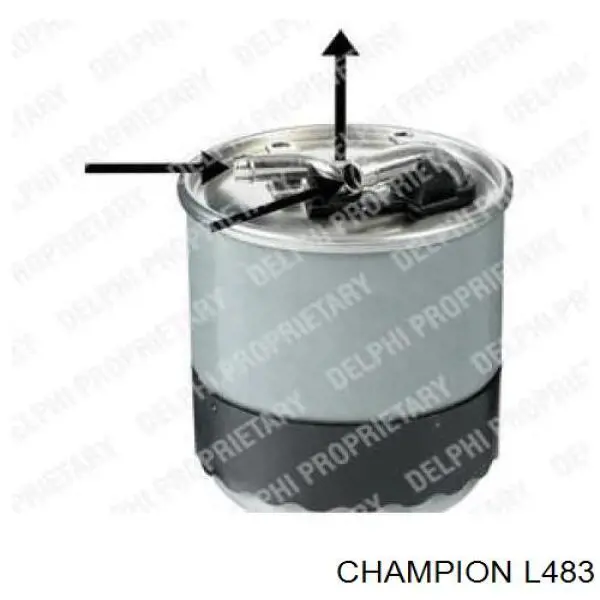 L483 Champion filtro combustible
