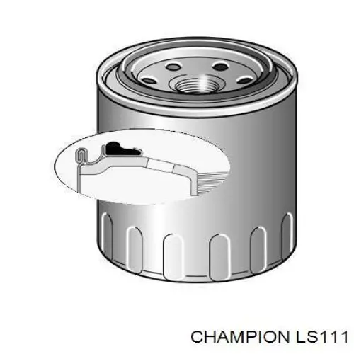 LS111 Champion filtro de aceite