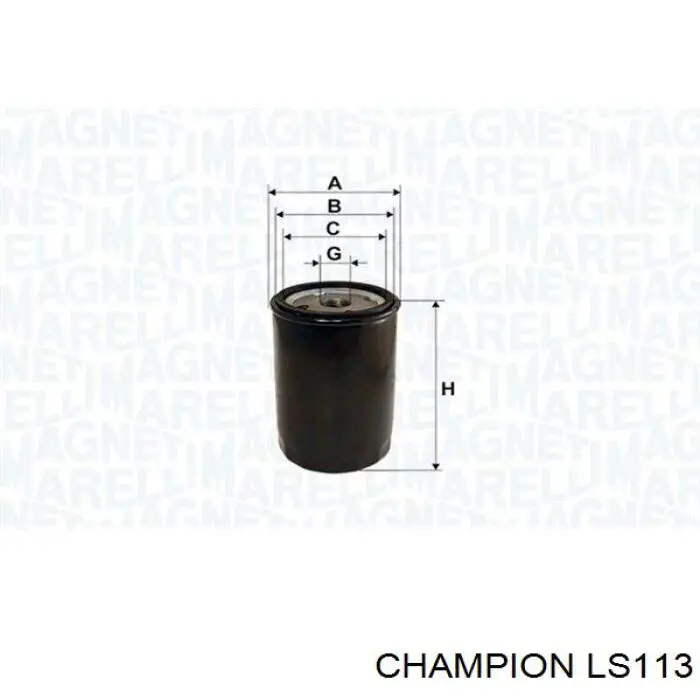 LS113 Champion juego de cables de encendido