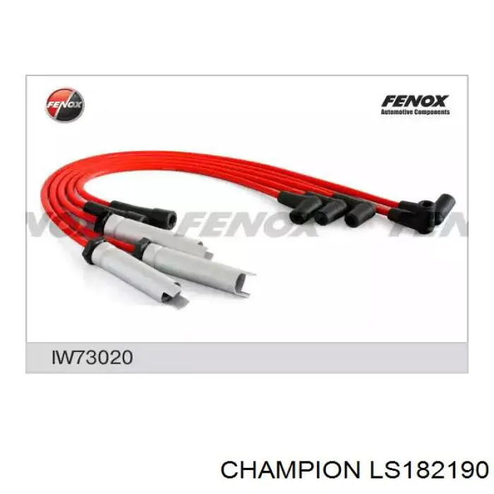 LS182190 Champion cables de bujías