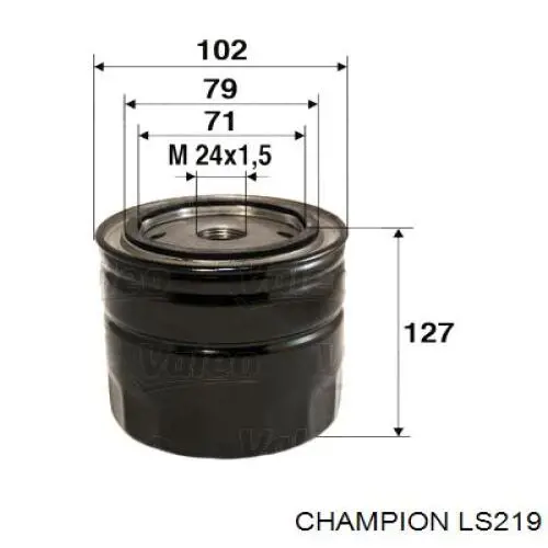 Cables de bujías LS219 Champion