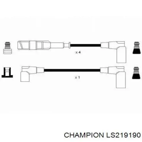 Juego de cables de bujias Champion LS219190 precio, desde 60,41 EUR