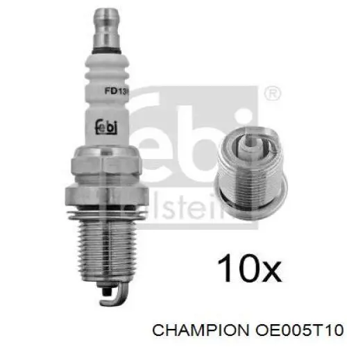 Bujías Champion OE005T10 precio, desde 6,99 EUR