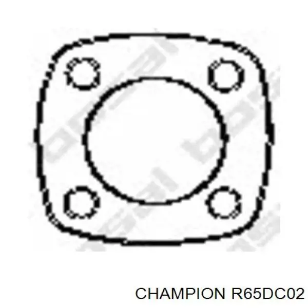 R65DC02 Champion juego de limpiaparabrisas de luna delantera, 2 piezas