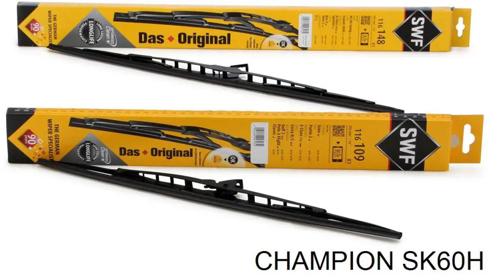 Juego de limpiaparabrisas de luna delantera, 2 piezas Toyota Corolla E12