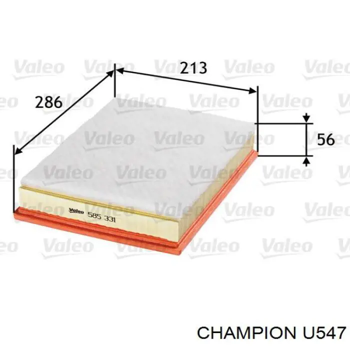 26-2467 Maxgear filtro de aire