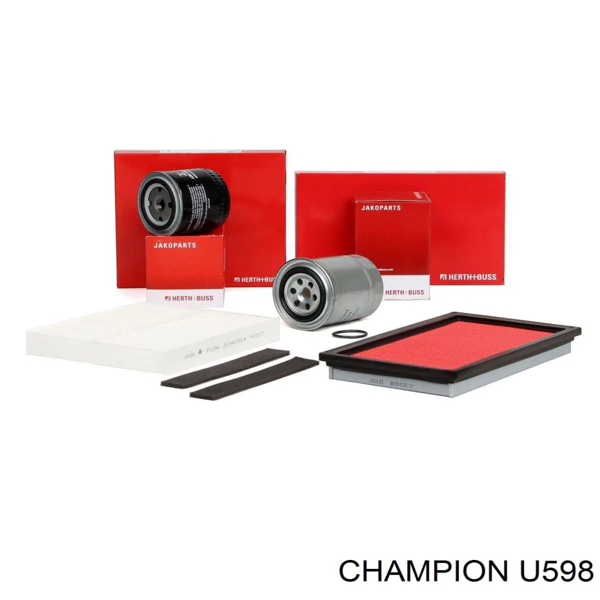 U598 Champion filtro de aire