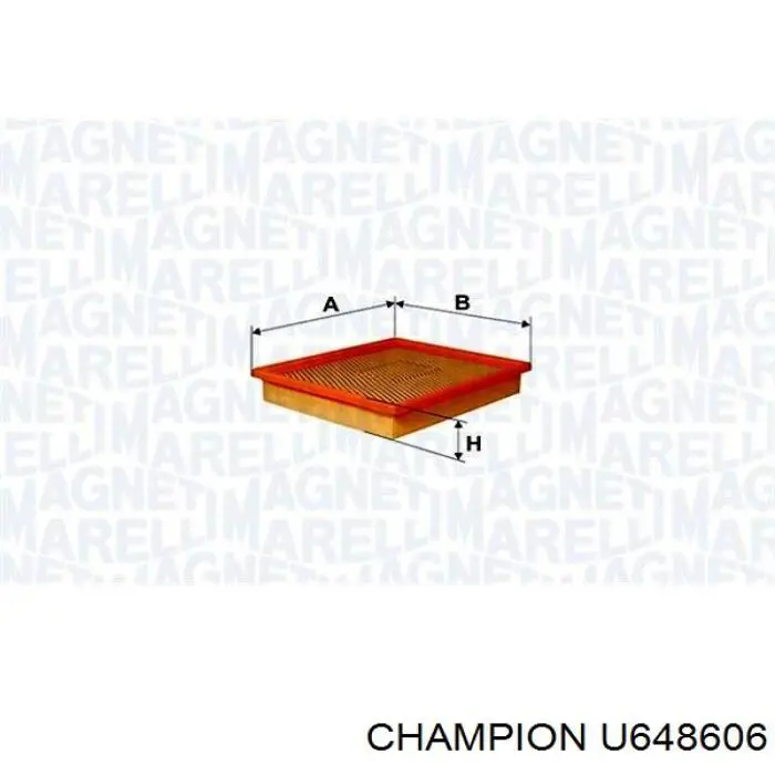 U648606 Champion filtro de aire